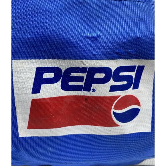 Pepsi Vintage Duffle Gym Bag With Shoulder Strap 90s Advertising Soda Pop - Picture 2 of 14